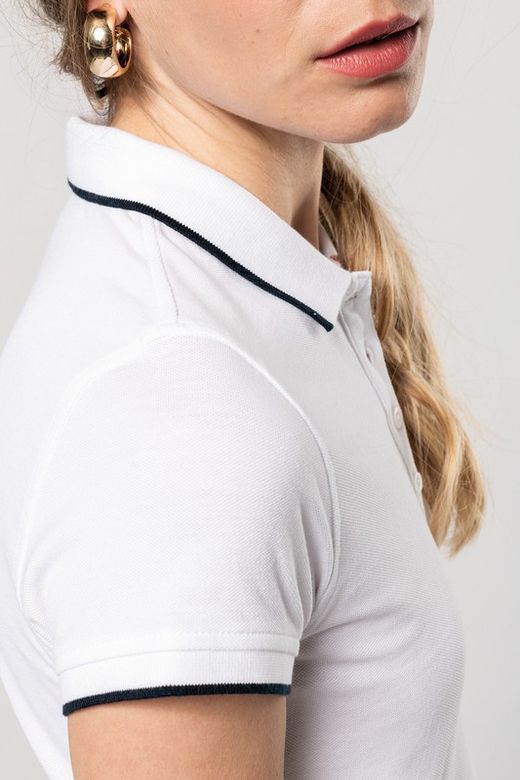 POLO PIQUE MANGA CORTA MUJER
