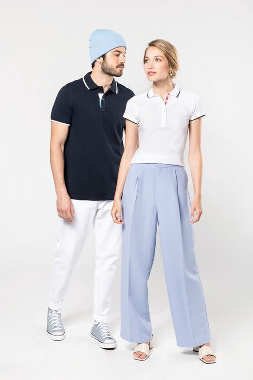 POLO PIQUE MANGA CORTA MUJER
