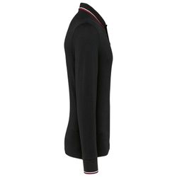 Langarm-Polohemd aus Piqué für Herren