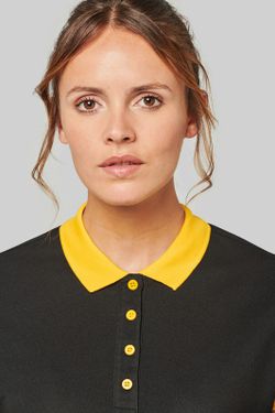 Polo Piqué Performance Mujer