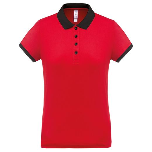 Polo Piqué Performance Mujer