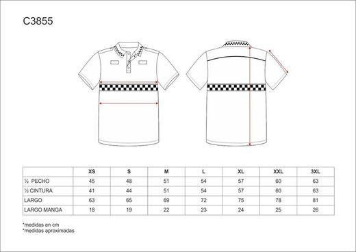 Kombiniertes kurzärmeliges Polizei-Poloshirt mit heißversiegeltem Reflexstreifen und Schulterklappen Navy Yellow AV