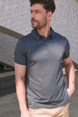 Polohemd für Herren aus recyceltem Polyester