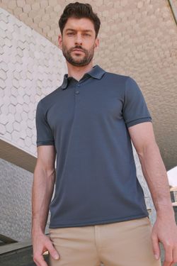 Polohemd für Herren aus recyceltem Polyester