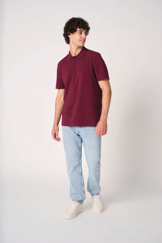 Herren Piqué-Poloshirt