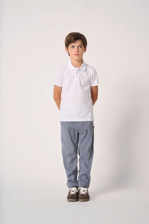 Kinder Piqué-Poloshirt