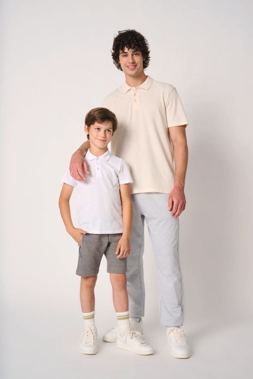 Kinder Piqué-Poloshirt