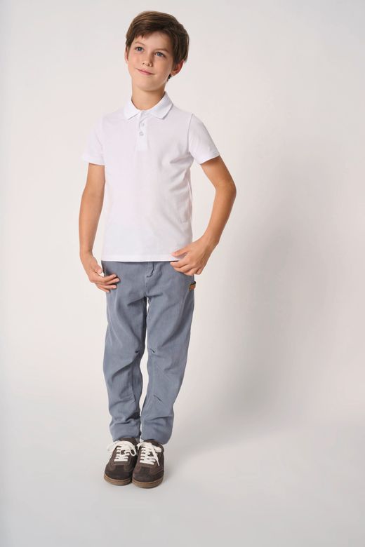 Kinder Piqué-Poloshirt
