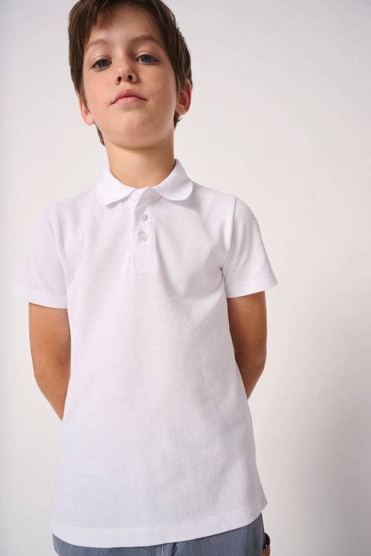 Kinder Piqué-Poloshirt