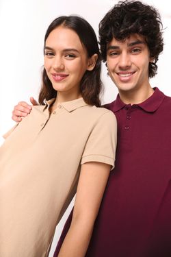 Damen Piqué-Poloshirt