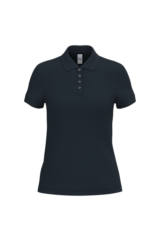 Damen Piqué-Poloshirt