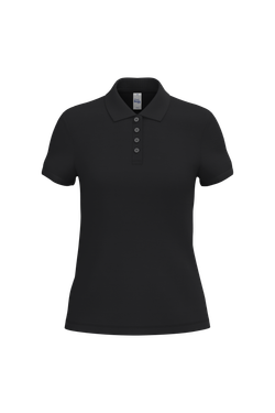 Damen Piqué-Poloshirt