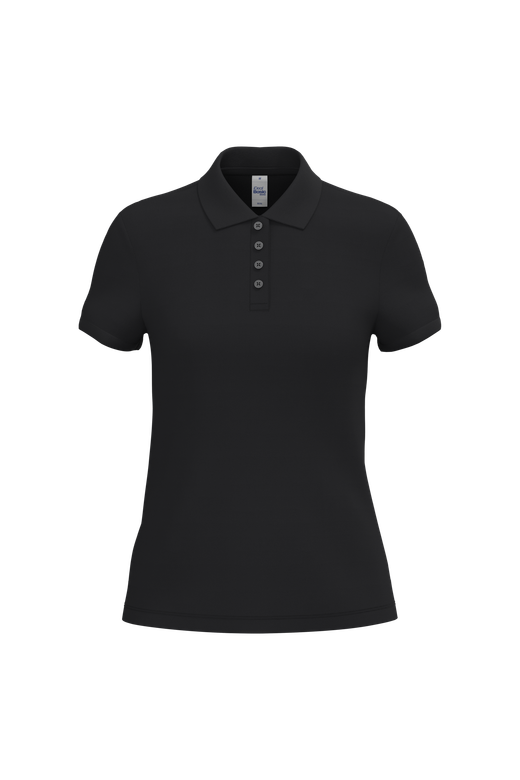 Damen Piqué-Poloshirt