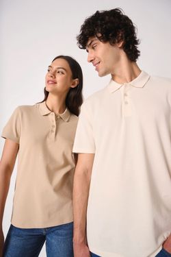 Damen Piqué-Poloshirt