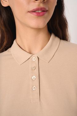 Damen Piqué-Poloshirt