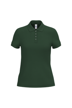 Damen Piqué-Poloshirt