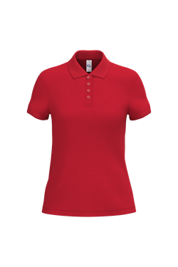 Damen Piqué-Poloshirt