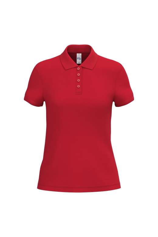 Damen Piqué-Poloshirt