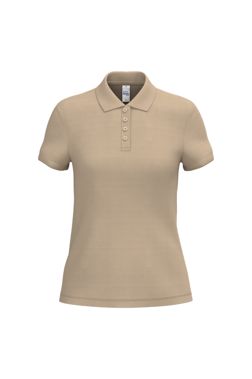 Damen Piqué-Poloshirt