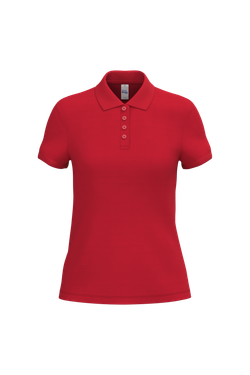 Damen Piqué-Poloshirt