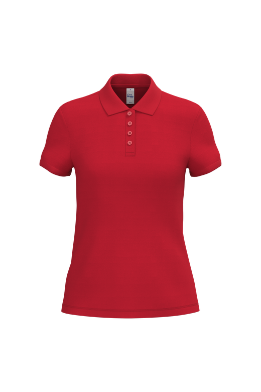 Damen Piqué-Poloshirt