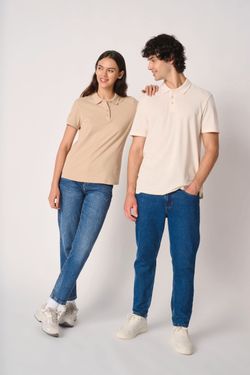 Damen Piqué-Poloshirt