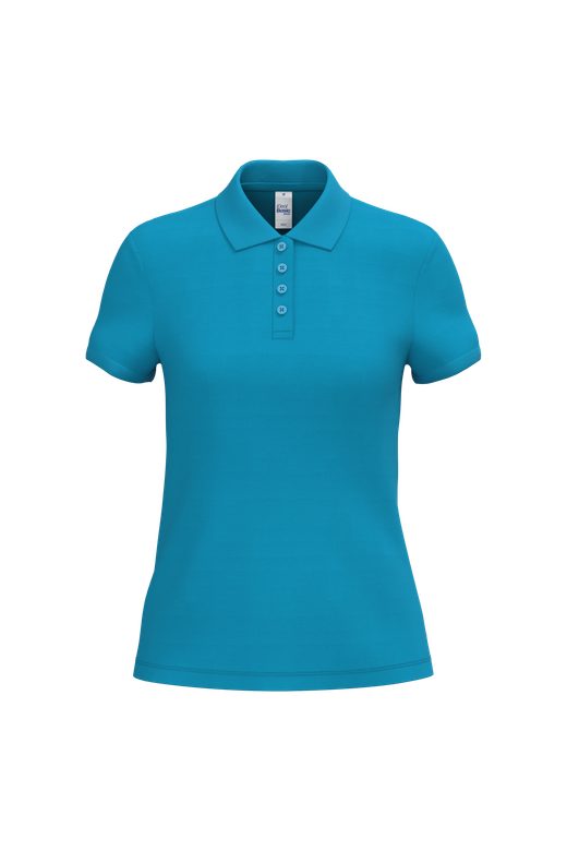 Damen Piqué-Poloshirt