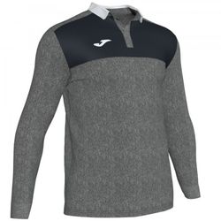 Polo Shirt Winner Ii Melange Medium-Black L/S