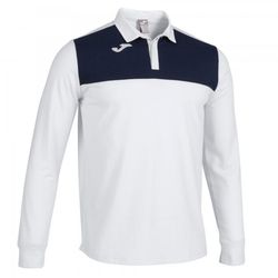 Polo Shirt Winner Ii White-Dark Navy L/S