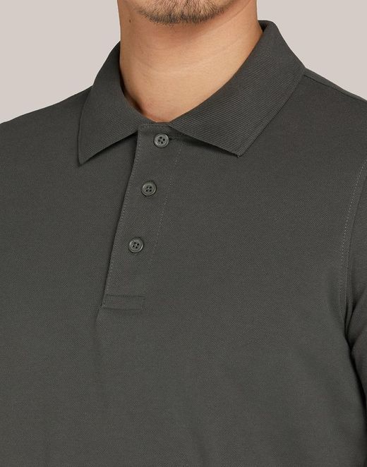 Polo Signature Stretch sin etiqueta hombre