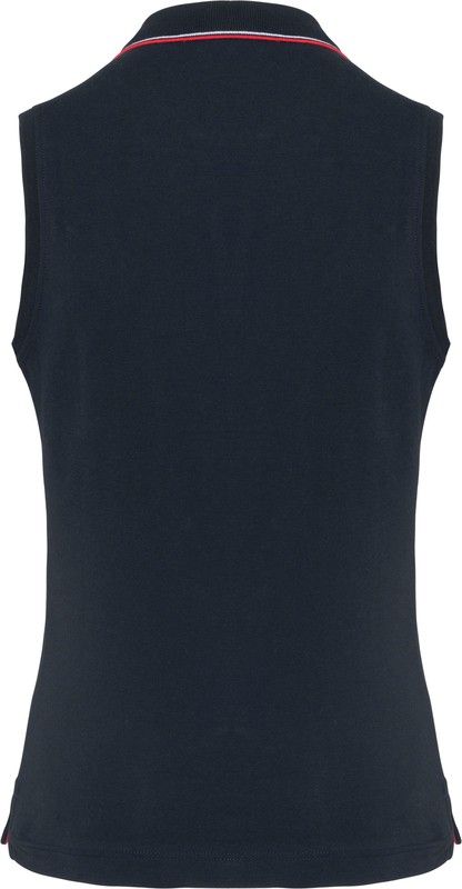 Polo sin mangas para mujer