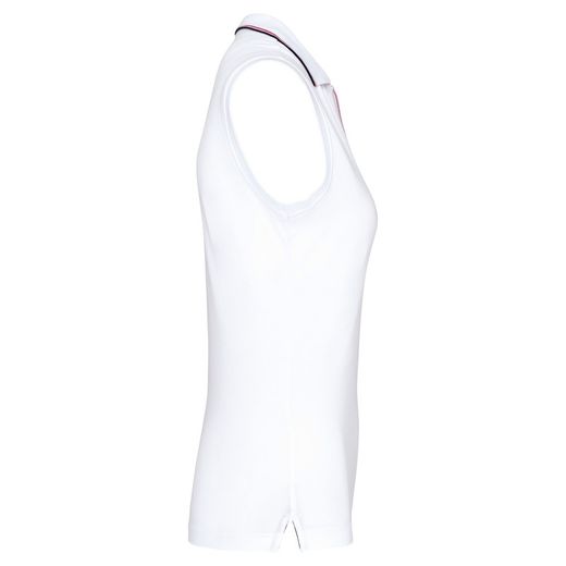 Polo sin mangas para mujer