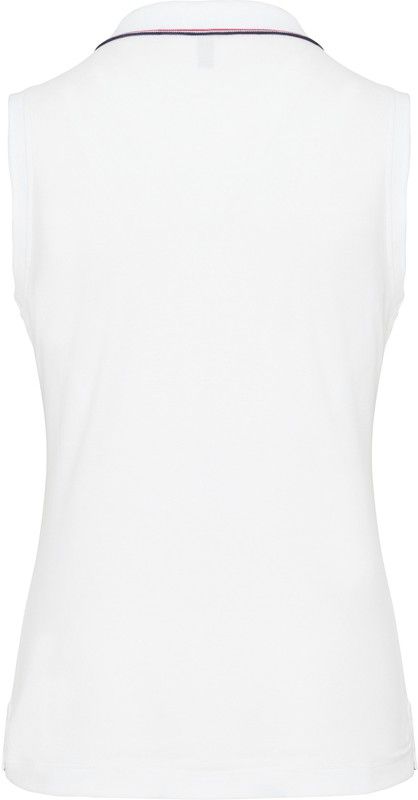 Polo sin mangas para mujer