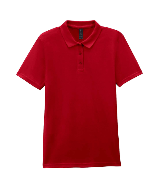 Softstyle Ladies' Double Piqué Polo Shirt