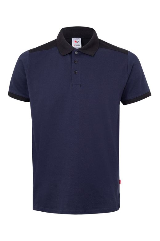 Polo stretch bicolor mc
