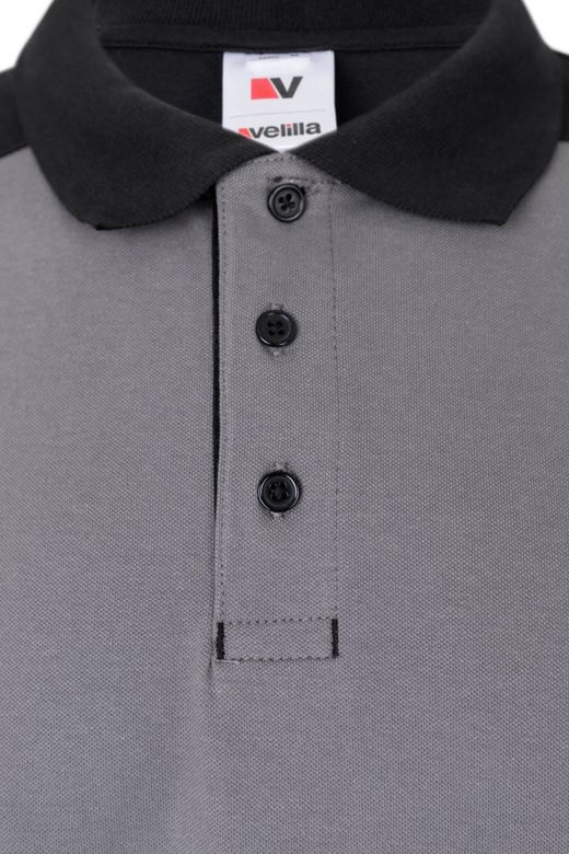 Polo stretch bicolor mc