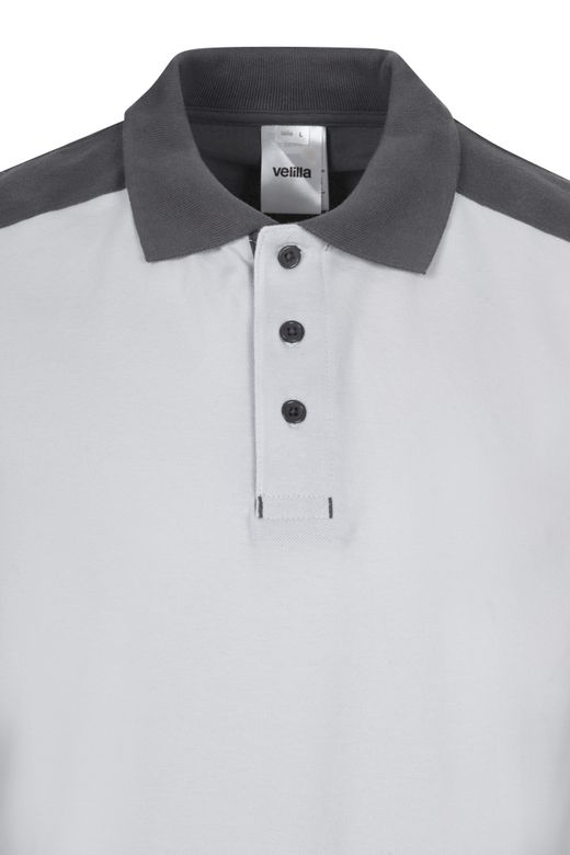 Polo stretch bicolor mc