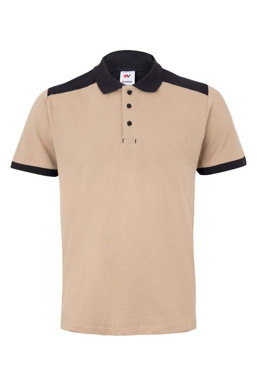 Polo stretch bicolor mc