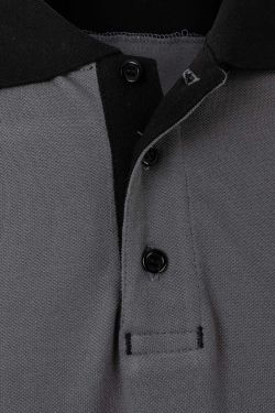 Polo stretch bicolor mc