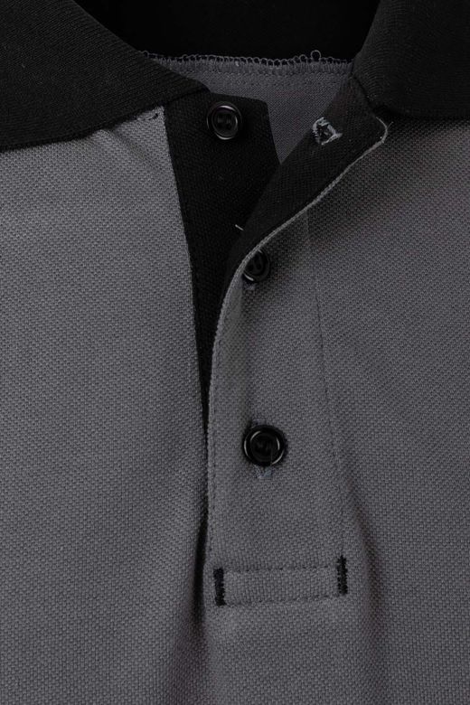 Polo stretch bicolor mc