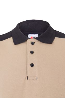Polo stretch bicolor mc