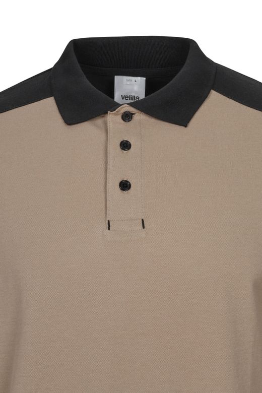 Polo stretch bicolor ml