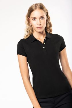 Supima® Kurzarm-Polo für Damen