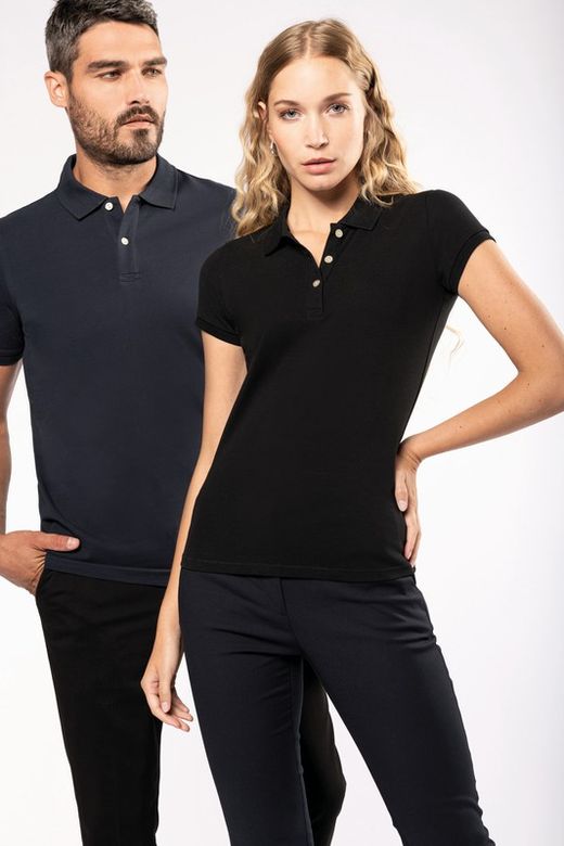 Supima® Kurzarm-Polo für Damen