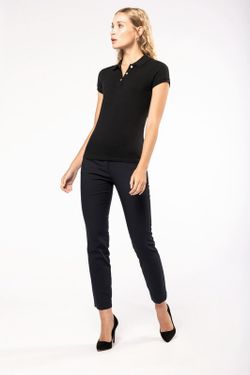 Supima® Kurzarm-Polo für Damen