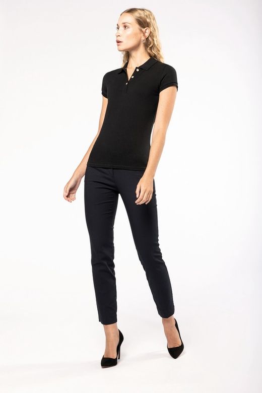 Supima® Kurzarm-Polo für Damen