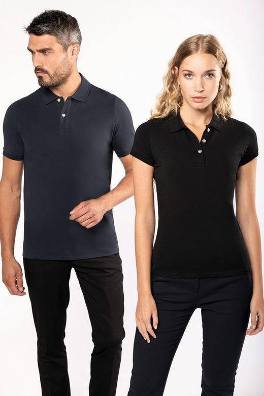 Supima® Kurzarm-Polo für Damen