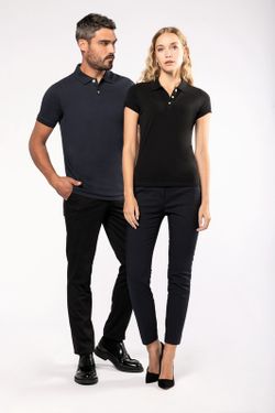 Supima® Kurzarm-Polo für Damen