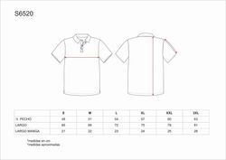 Polo técnico de manga corta, combinado  flúor / Morado