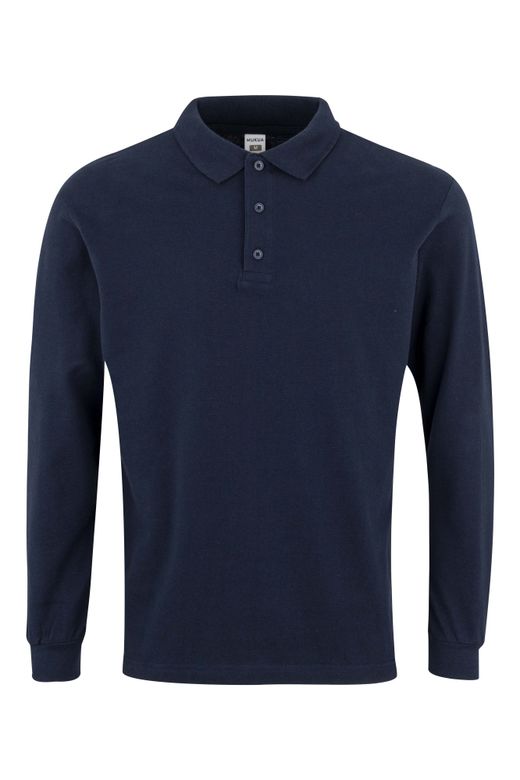 Polo unisex manga larga